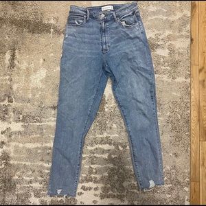 Abercrombie & Fitch Curve Love Skinny Ankle Jeans